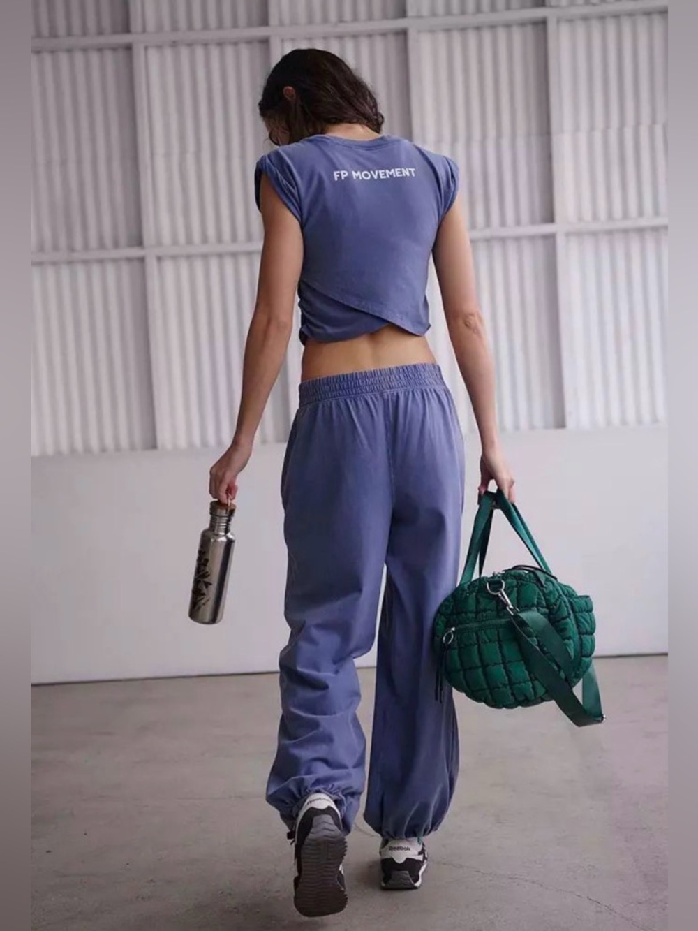 NWT Free People FP Movement Logo Hot Shot Crossover Set Xs - Picture 2 of 5